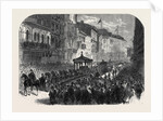 Funeral Procession of the Late Hon. Thomas D'Arcy M'Gee at Montreal Canada 1868 by Anonymous