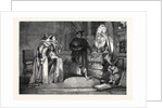 The Magic Mirror. In the Exhibition of the Institute of Painters in Water Colours 1868 by Anonymous