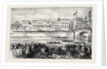 The Royal Marriage in Italy: Regatta on the Arno at Florence 1868 by Anonymous