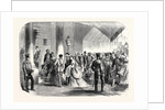 The Queen's Drawingroom: The Ambassadors' Entrance Buckingham Palace 1868 by Anonymous