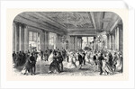 The Queen's Drawingroom: Grand Entrance Hall Buckingham Palace 1868 by Anonymous