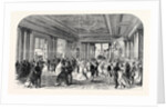 The Queen's Drawingroom: Grand Entrance Hall Buckingham Palace 1868 by Anonymous