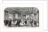 The Queen's Drawingroom: Grand Entrance Hall Buckingham Palace 1868 by Anonymous