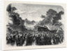 Funeral of the Late Lord Brougham at Cannes 1868 by Anonymous