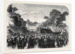 Funeral of the Late Lord Brougham at Cannes 1868 by Anonymous