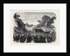 Funeral of the Late Lord Brougham at Cannes 1868 by Anonymous