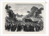 Funeral of the Late Lord Brougham at Cannes 1868 by Anonymous