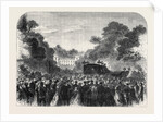 Funeral of the Late Lord Brougham at Cannes 1868 by Anonymous