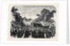 Funeral of the Late Lord Brougham at Cannes 1868 by Anonymous