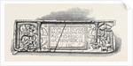 Roman Legionary Tablet Found at Bridgeness Linlithgowshire 1868 by Anonymous