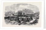 Works in the Bed of the Regent's Park Lake London 1868 by Anonymous