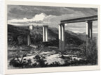 Grand River Railway Bridge Mauritius Destroyed by a Hurricane 1868 by Anonymous