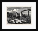 Grand River Railway Bridge Mauritius Destroyed by a Hurricane 1868 by Anonymous
