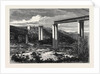 Grand River Railway Bridge Mauritius Destroyed by a Hurricane 1868 by Anonymous