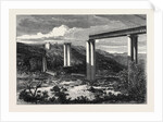 Grand River Railway Bridge Mauritius Destroyed by a Hurricane 1868 by Anonymous