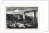 Grand River Railway Bridge Mauritius Destroyed by a Hurricane 1868 by Anonymous