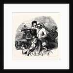 Group from Barker's Grand Historical Picture the Relief of Lucknow by Anonymous
