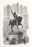 Colossal Statue of Richard Coeur De Lion, in the Old Palace Yard Westminster by Anonymous
