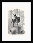 Colossal Statue of Richard Coeur De Lion, in the Old Palace Yard Westminster by Anonymous