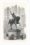 Colossal Statue of Richard Coeur De Lion, in the Old Palace Yard Westminster by Anonymous