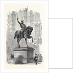 Colossal Statue of Richard Coeur De Lion, in the Old Palace Yard Westminster by Anonymous