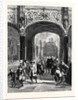 The Corporation of Archers Leaving the Church of Lierre Belgium after Hearing Mass on St. George's Day by Anonymous