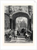 The Corporation of Archers Leaving the Church of Lierre Belgium after Hearing Mass on St. George's Day by Anonymous