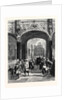 The Corporation of Archers Leaving the Church of Lierre Belgium after Hearing Mass on St. George's Day by Anonymous