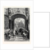 The Corporation of Archers Leaving the Church of Lierre Belgium after Hearing Mass on St. George's Day by Anonymous
