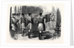 The Opening Op Parliament Trumpeters Announcing the Approach of Her Majesty February 1861 by Anonymous
