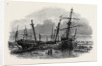 The Recent Gale Wrecks at Hartlepool February 1861 by Anonymous