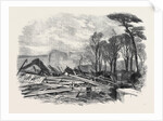The Gale of Last Week Ruins of the North Wing of Sydenham Crystal Palace February 1861 by Anonymous