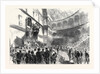 The Opening of the New Italian Parliament by Victor Emmanuel on the 18th Ult. 1861 by Anonymous