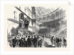 The Opening of the New Italian Parliament by Victor Emmanuel on the 18th Ult. 1861 by Anonymous