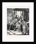 The Coronation of William the Conqueror', Now Exhibiting at the Society of Arts 1861 by Anonymous