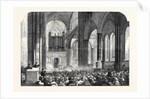 Diocesan Meeting of Parish Choirs at Salisbury Cathedral 1861 by Anonymous