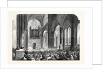 Diocesan Meeting of Parish Choirs at Salisbury Cathedral 1861 by Anonymous
