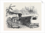 Iron Car Battery on the Philadelphia Railway 1861 by Anonymous