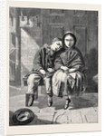 The Sermon, in the Exhibition of the Society of British Artists 1861 by Anonymous