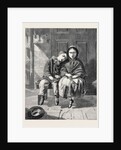 The Sermon, in the Exhibition of the Society of British Artists 1861 by Anonymous