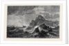 Mont Orgueil Castle Jersey, in the Exhibition of the Old Water Colour Society 1861 by Anonymous