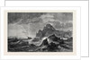 Mont Orgueil Castle Jersey, in the Exhibition of the Old Water Colour Society 1861 by Anonymous