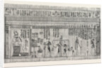 Representation of the Egyptian Judgment of the Dead by Anonymous