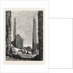 The Obelisks in the Oldest Part of Karnak by Anonymous