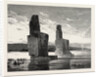 The Statue of Memnon and Its Companion at The Time of High Nile by Anonymous