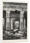 Forecourt and Entrance of the House of Seti (Temple of Kurnah) by Anonymous