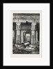 Forecourt and Entrance of the House of Seti (Temple of Kurnah) by Anonymous