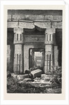 Forecourt and Entrance of the House of Seti (Temple of Kurnah) by Anonymous