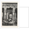 Forecourt and Entrance of the House of Seti (Temple of Kurnah) by Anonymous