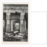 Forecourt and Entrance of the House of Seti (Temple of Kurnah) by Anonymous